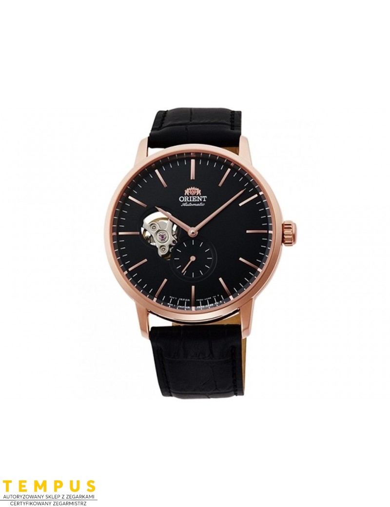 Zegarek klasyczny, elegancki męski Orient RA-AR0103B10B Contemporary Semi Skeleton Small Second - Zegarki ORIENT