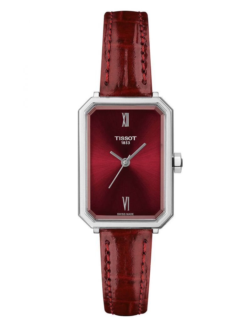 Prostokątny damski zegarek Tissot SRV T160.110.16.423.00 Lady Prostokątny damski zegarek Tissot SRV T160.110.16.423.00 Lady