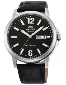 Czarny zegarek męski na pasku Orient RA-AA0C04B39B Contemporary Automatic