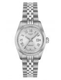 Elegancki zegarek damski na bransolecie Tissot Ballade Powermatic 48 COSC T156.208.11.033.00