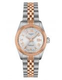 Elegancki zegarek damski na bransolecie Tissot Ballade Powermatic 48 COSC T156.208.22.033.00