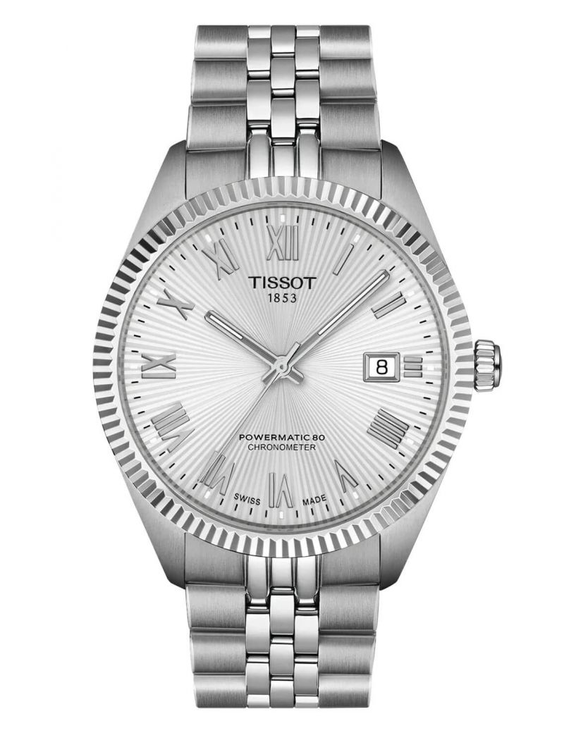 Elegancki zegarek męski na bransolecie Tissot Ballade Powermatic 80 COSC T156.408.11.033.00 Elegancki zegarek męski na bransolecie Tissot Ballade Powermatic 80 COSC T156.408.11.033.00