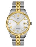 Elegancki zegarek męski na bransolecie Tissot Ballade Powermatic 80 COSC T156.408.22.033.00