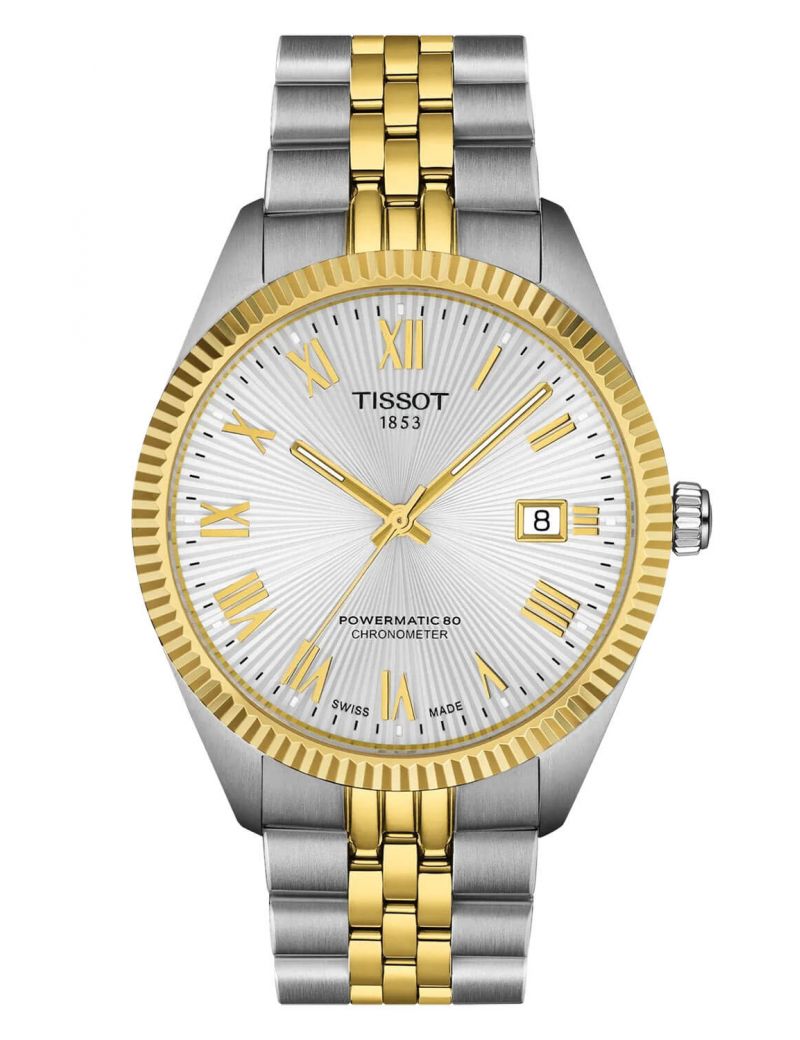 Elegancki zegarek męski na bransolecie Tissot Ballade Powermatic 80 COSC T156.408.22.033.00 Elegancki zegarek męski na bransolecie Tissot Ballade Powermatic 80 COSC T156.408.22.033.00