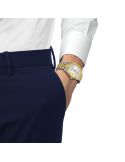 Elegancki zegarek męski na bransolecie Tissot Ballade Powermatic 80 COSC T156.408.22.033.00