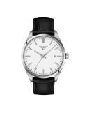 Szwajcarski zegarek męski smart casual Tissot PR 100 Silver/Black strap 40mm T150.410.16.011.00 Quartz