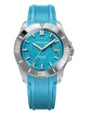 Zegarek męski z tarczą z turkusu Venezianico Nereide 42mm Turchese