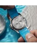 Zegarek męski z tarczą z turkusu Venezianico Nereide 42mm Turchese