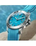 Zegarek męski z tarczą z turkusu Venezianico Nereide 42mm Turchese