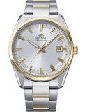 Klasyczny zegarek męski Orient Stretto Date Automatic RA-AC0R01S30B Contemporary
