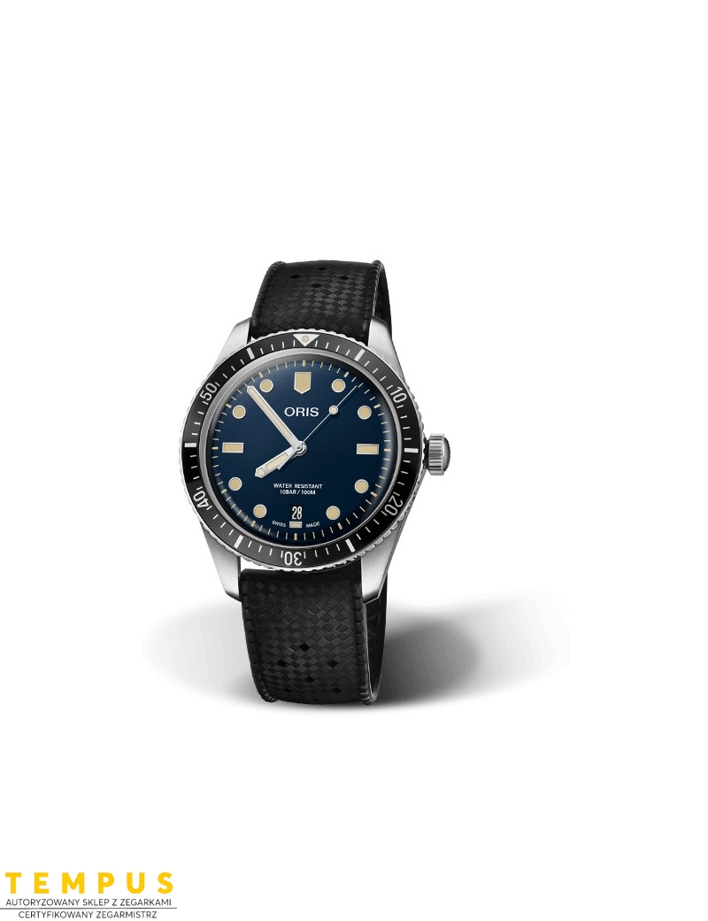 Zegarek sportowy męski Oris Divers Sixty-Five 01 733 7707 4055-07 4 20 18 - Zegarki ORIS
