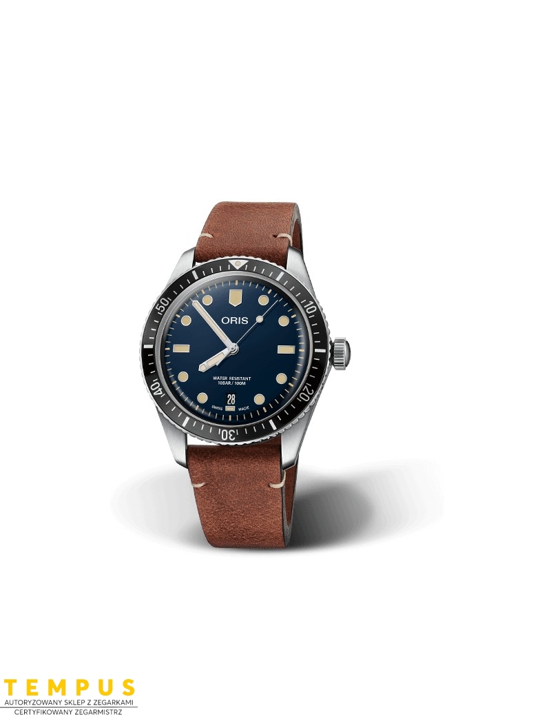 Zegarek sportowy męski Oris Divers Sixty-Five 01 733 7707 4055-07 5 20 45 - Zegarki ORIS