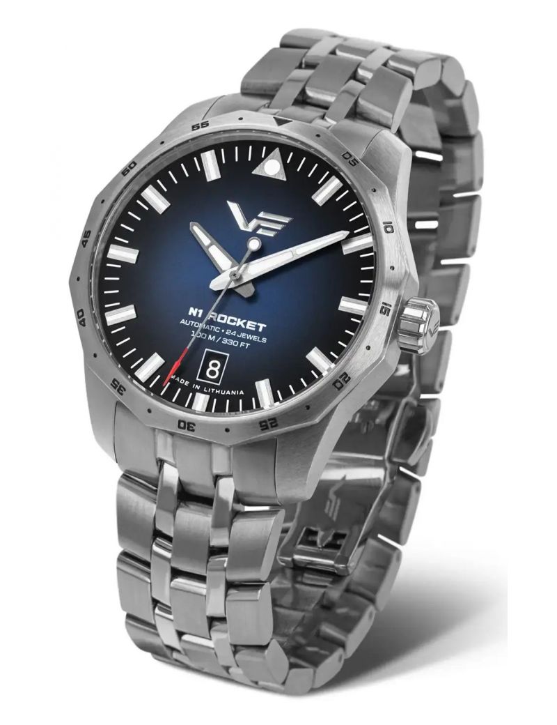 Casualowy zegarek męski 39mm Vostok Europe Rocket N1 Compact 39mm NH35A-125A748B Casualowy zegarek męski 39mm Vostok Europe Rocket N1 Compact 39mm NH35A-125A748B