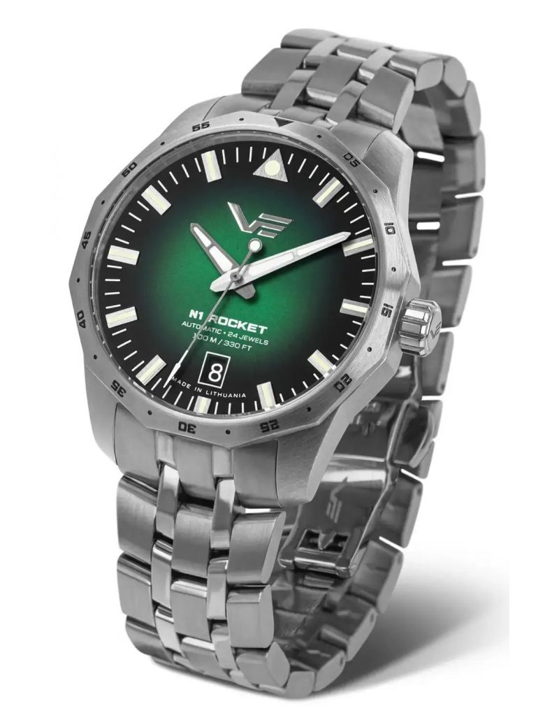 Casualowy zegarek męski 39mm Vostok Europe Rocket N1 Compact 39mm NH35A-125A749B Casualowy zegarek męski 39mm Vostok Europe Rocket N1 Compact 39mm NH35A-125A749B