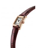 Prostokątny zegarek damski biżuteryjny Frederique Constant Classics Carree Ladies FC-200MC24