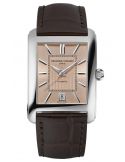 Męski zegarek klasyczny z prostokątną tarczą Frederique Constant Classics Carree Automatic FC-303SAL4C6