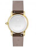 Klasyczny zegarek na pasku skórzanym z fazą księżyca Frederique Constant Slimline Ladies Moonphase FC-206RS1S5