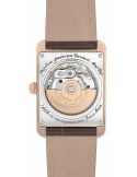 Męski zegarek klasyczny z prostokątną tarczą Frederique Constant Classics Carree Automatic FC-303V4C24