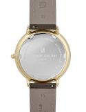 Klasyczny zegarek na pasku skórzanym z fazą księżyca Frederique Constant Classics Quartz Moonphase FC-206RS3S5