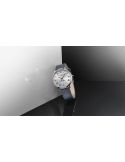 Klasyczny zegarek na pasku skórzanym z fazą księżyca Frederique Constant Classics Quartz Moonphase FC-206RS3S6