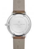 Klasyczny zegarek na pasku skórzanym z fazą księżyca Frederique Constant Classics Quartz Moonphase FC-206RN3S6