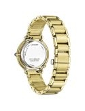 Pozłacany zegarek damski z diamentami Citizen L Arcly Collection Arising EM1099-57L