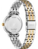 Elegancki zegarek damski z cyrkoniami Citizen Core Collection EL3106-59D Elegance