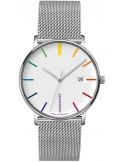 Zegarek z cienką kopertą Junghans FORM Quarz Bauhaus 41/4580.44