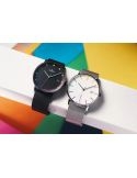 Zegarek z cienką kopertą Junghans FORM Quarz Bauhaus 41/4580.44