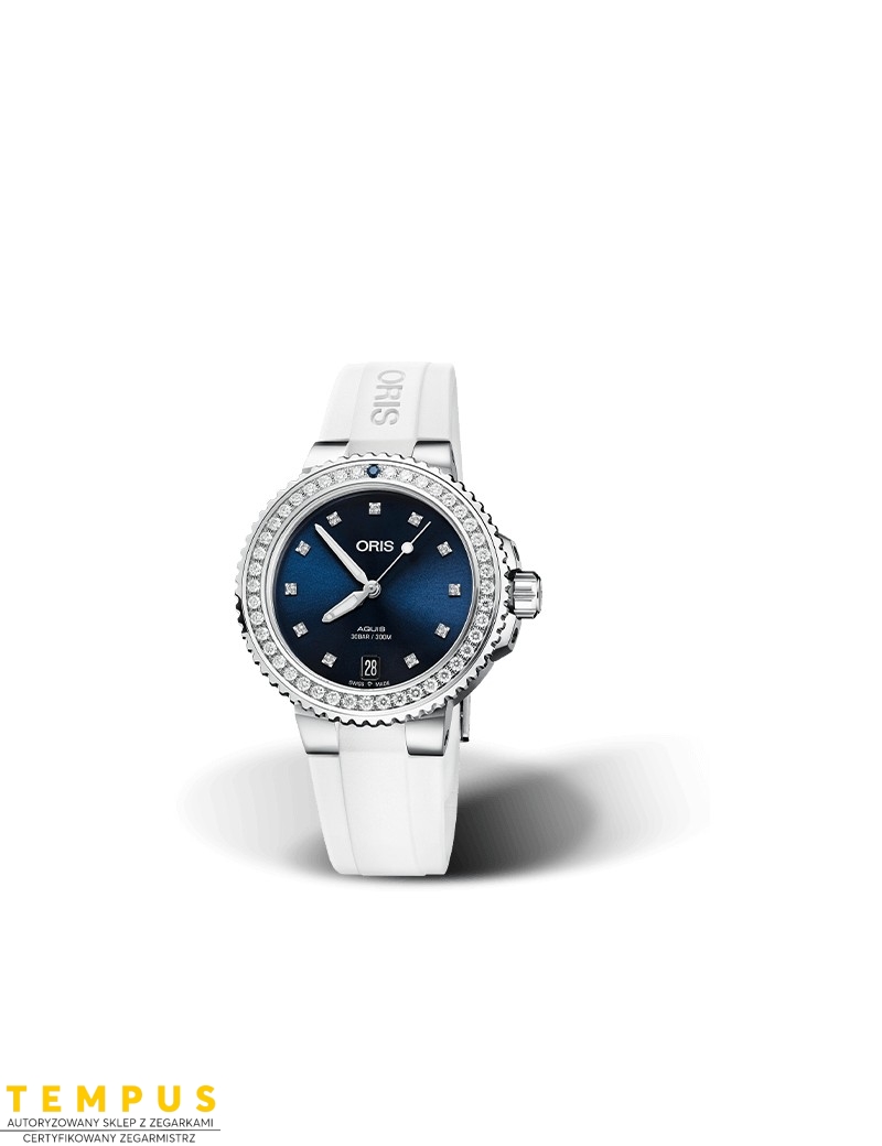 Zegarek sportowy damski Oris Aquis Date Diamonds 01 733 7731 4995-07 4 18 63Fc 36. Zegarek sportowy damski Oris Aquis Date Diamonds 01 733 7731 4995-07 4 18 63Fc 36.