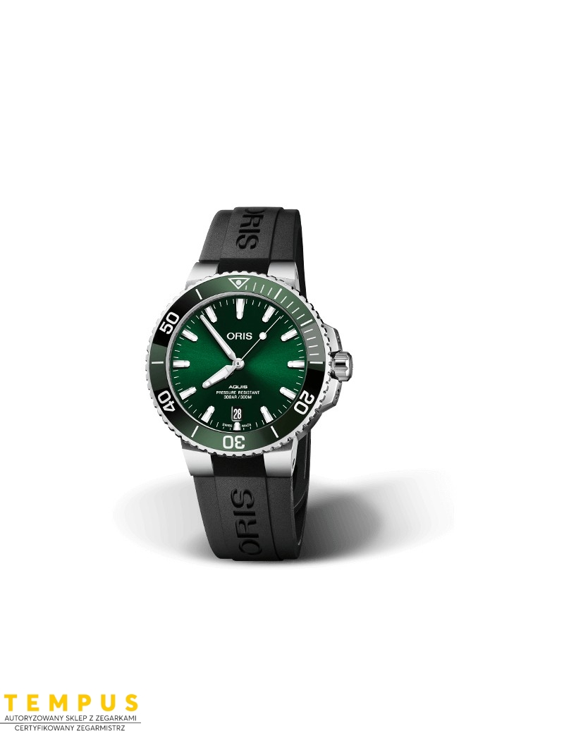 Zegarek sportowy męski Oris Aquis Date 01 733 7732 4157-07 4 21 64Fc - Zegarki ORIS