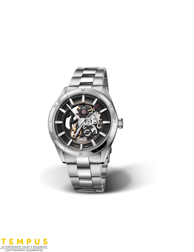 Zegarek męski Oris Artix Gt Skeleton 01 734 7751 4133-07 8 21 87 - Zegarki ORIS