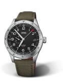 Zegarek lotniczy męski Oris Big Crown Propilot Timer Gmt 01 748 7756 4064-07 3 22 02Lc - Zegarki ORIS