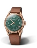 Zegarek lotniczy męski Oris Big Crown Pointer Date 80Th Anniversary Edition 01 754 7741 3167-07 5 20 58 Br - Zegarki ORIS