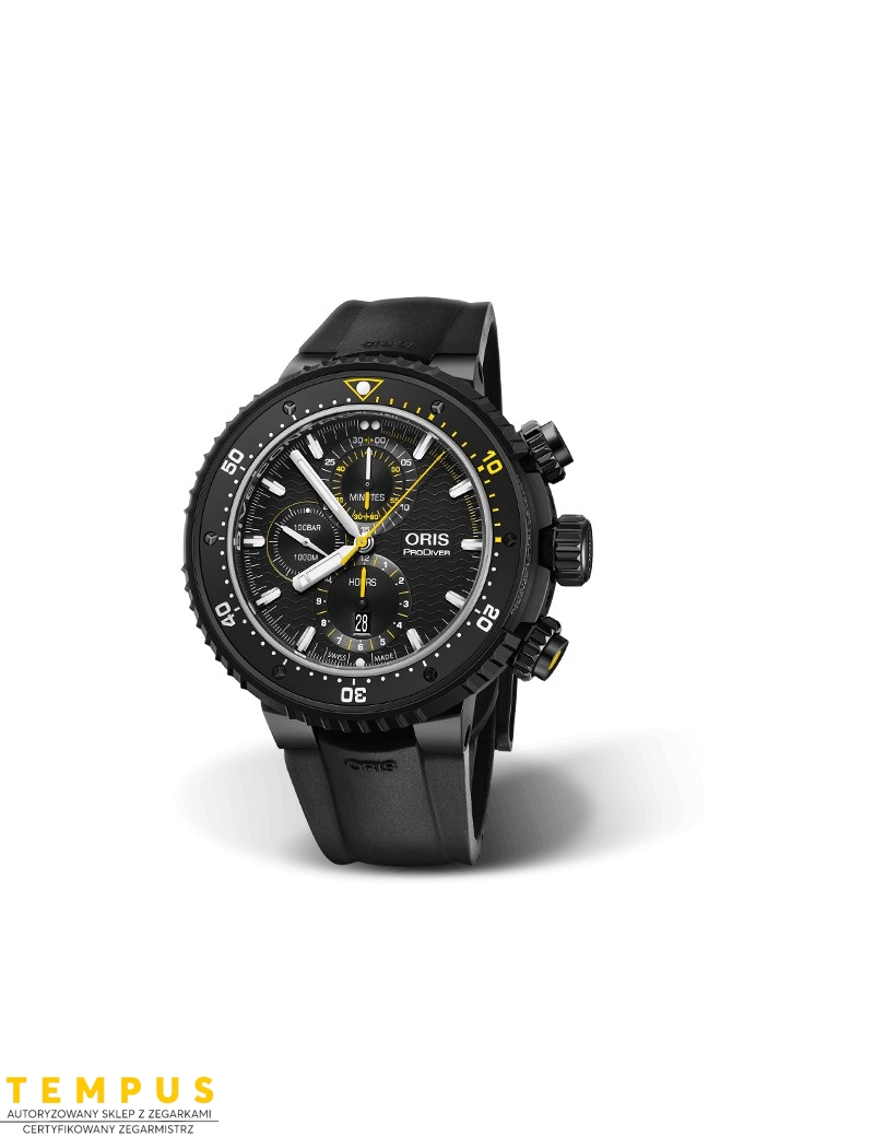 Zegarek męski Oris Dive Control Limited Edition 01 774 7727 7784-Set - Zegarki ORIS Zegarek męski Oris Dive Control Limited Edition 01 774 7727 7784-Set - Zegarki ORIS