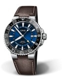 Zegarek sportowy męski Oris Aquis Gmt Date 01 798 7754 4135-07 5 24 10Eb - Zegarki ORIS
