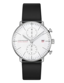 Junghans Max Bill Chronoscope 100 Jahre Bauhaus 027/9900.02 - Zegarki JUNGHANS