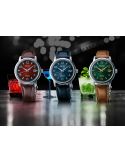 Klasyczny zegarek męski na pasku do garnituru Seiko Presage Automatic Cocktail Time Negroni SRPE41J1