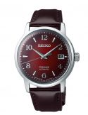 Klasyczny zegarek męski na pasku do garnituru Seiko Presage Automatic Cocktail Time Negroni SRPE41J1
