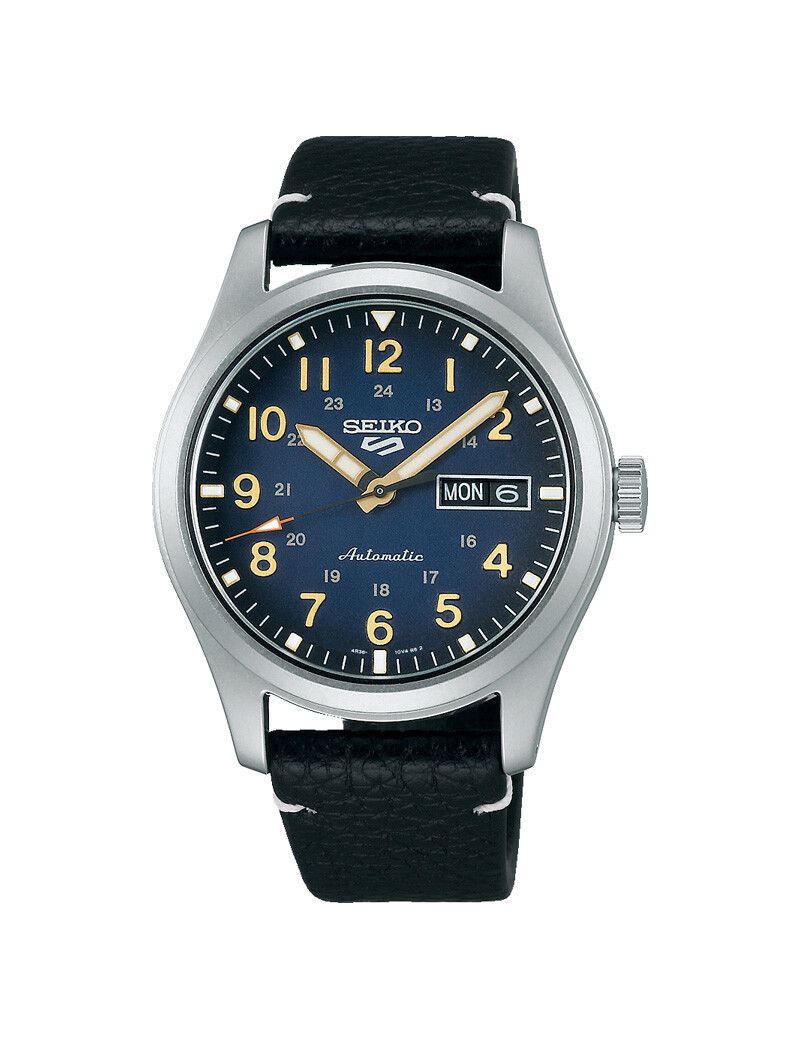 Lotniczy zegarek męski Seiko Field 5 Sports Presage Series SRPG39K1 Navy Blue Lotniczy zegarek męski Seiko Field 5 Sports Presage Series SRPG39K1 Navy Blue