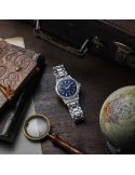 Elegancki zegarek męski do garnituru Seiko Presage Automatic Style 60s SRPL07J1