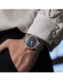 Elegancki zegarek męski do garnituru Seiko Presage Automatic Style 60s SRPL07J1