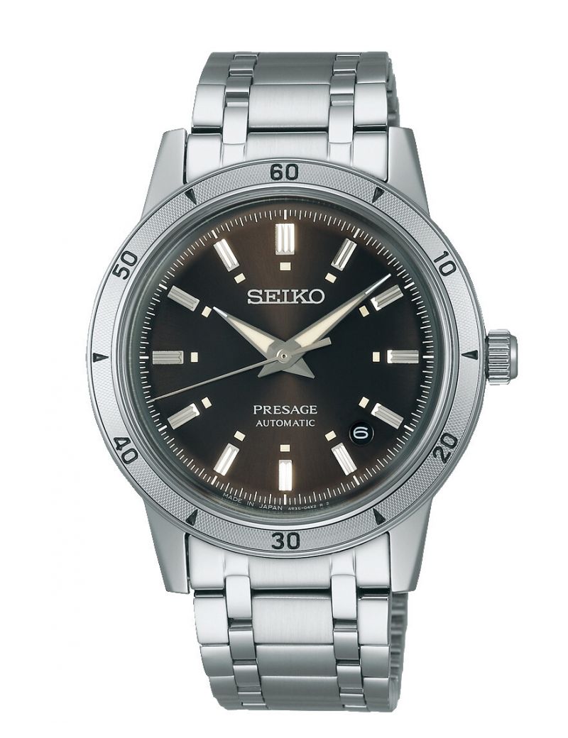 Elegancki zegarek męski do garnituru Seiko Presage Automatic Style 60s SRPL09J1 Elegancki zegarek męski do garnituru Seiko Presage Automatic Style 60s SRPL09J1