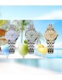 Elegancki zegarek damski na bransolecie Seiko Presage Automatic Cocktail Time Frozen Mojito SRPL63J1 Lady