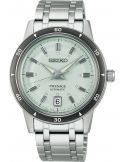 Elegancki zegarek męski do garnituru Seiko Presage Automatic Style 60s SRPL71J1