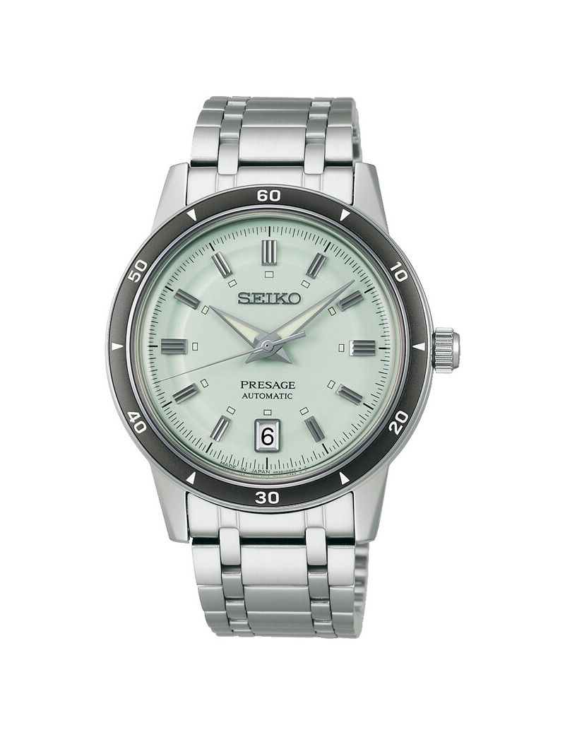 Elegancki zegarek męski do garnituru Seiko Presage Automatic Style 60s SRPL71J1 Elegancki zegarek męski do garnituru Seiko Presage Automatic Style 60s SRPL71J1