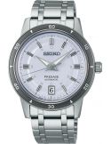 Elegancki zegarek męski do garnituru Seiko Presage Automatic Style 60s SRPL73J1