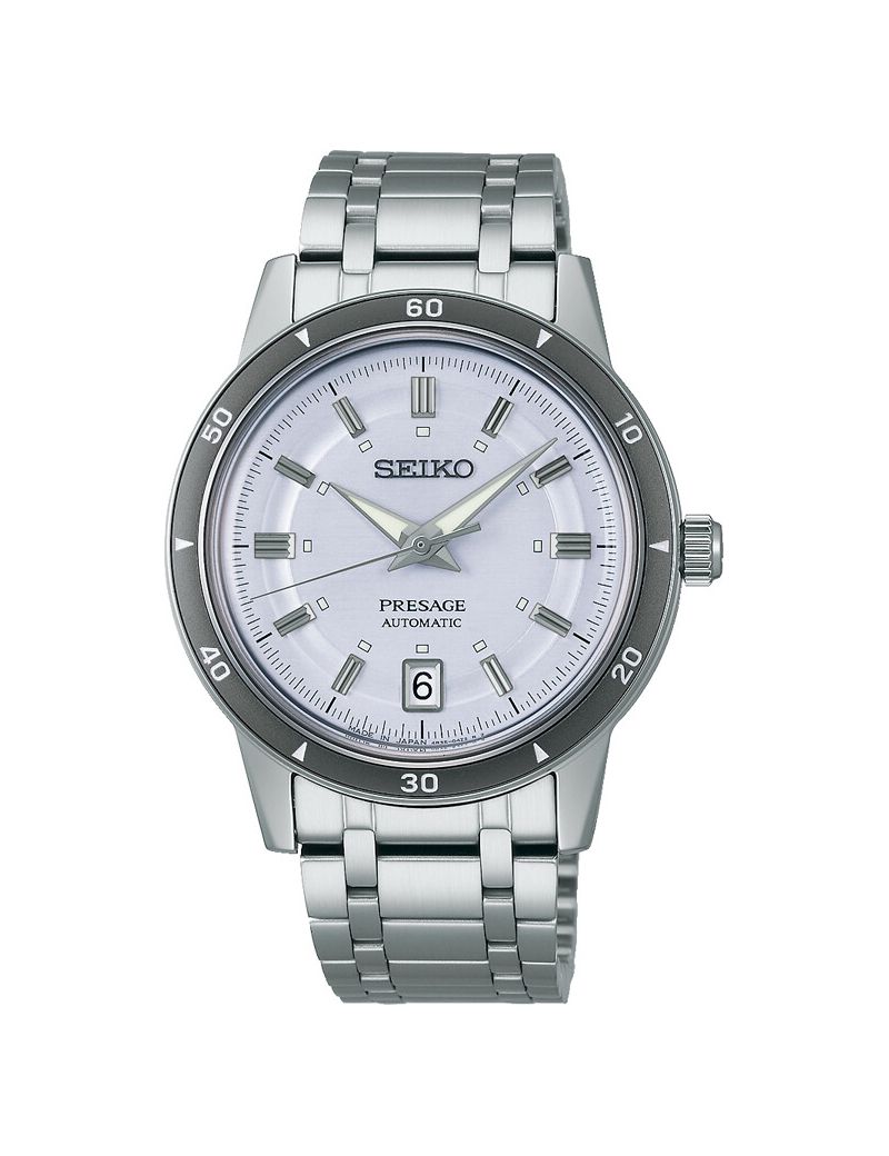 Elegancki zegarek męski do garnituru Seiko Presage Automatic Style 60s SRPL73J1 Elegancki zegarek męski do garnituru Seiko Presage Automatic Style 60s SRPL73J1