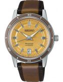 Elegancki zegarek męski do garnituru Seiko Presage Automatic Style 60s SRPL75J1