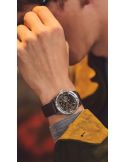 Elegancki zegarek męski do garnituru Seiko Presage Automatic Style 60s SSA461J1 Skeleton